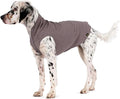 Goldpaw Stretchy Fleece Jacket for Small Dogs - Super Soft, Warm Dog Sweater - Pet Sweater Vest for Fall and Winter - Canine Clothes Made in The USA - Machine Washable - Charcoal - Size 16