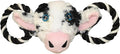 Jolly Pets Jolly Tug-a-Mal Cow Tug/Squeak Toy, Small
