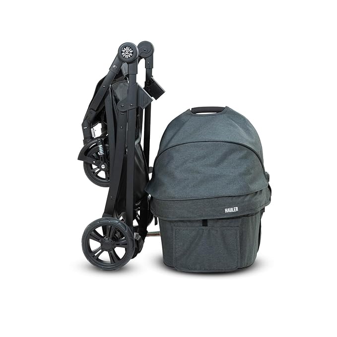 Pet Stroller, Removable and Reversible Carrier, Mesh Panels, Strorage Pockets, Great for Dogs and Cats, Keep You Pets Safe, Easy to Use