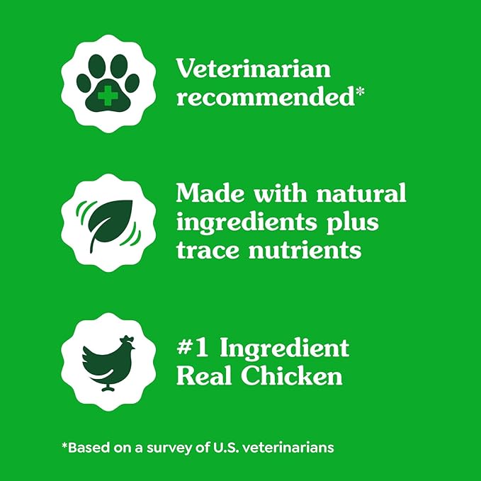 Greenies Pill Pockets for Dogs Large Size, Soft Dog Treats, Chicken Flavor, (6) 7.9 oz. Pouches (180 Treats Total)