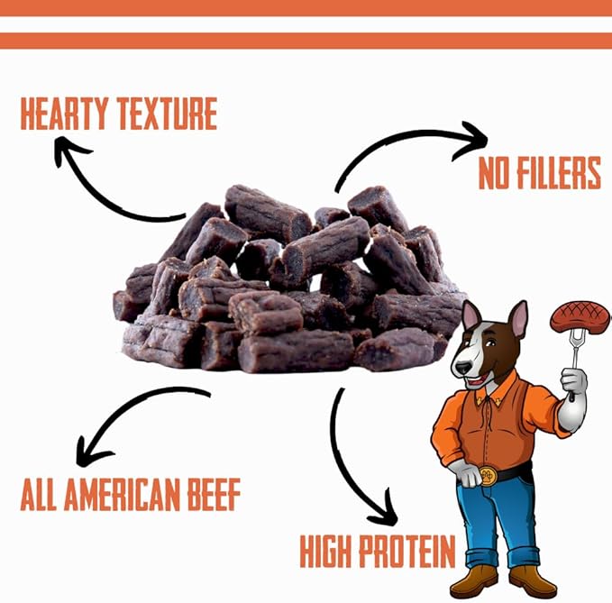 Bully Boy's Famous Beef Training Nibs Dog Treats | Free from Wheat, Corn, Soy, or Gluten | USA Sourced Ingredients | with Smokehouse Beef | Made in Utah | 7 oz - 2 Pack