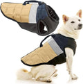 Gooby Bomber Vest Lift Dog Harness - Tan, Medium