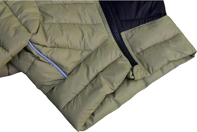 Warm Coat, 4 Legs Covered Waterproof Windproof Reflective Jacket, Zippered Adjustable Outdoor Snow Vest for Small Medium Large Dogs, Olive Green XXXL