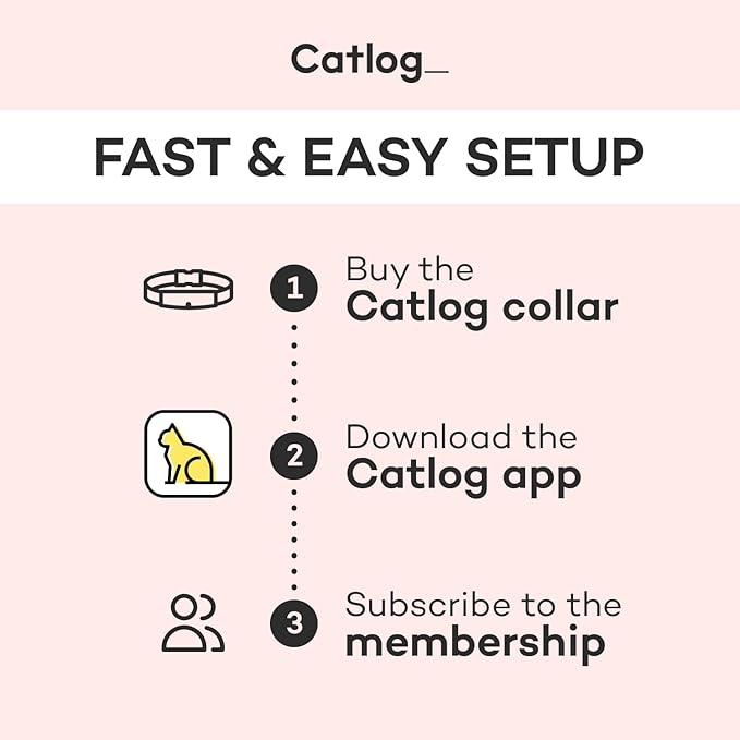 Health Tracker for Cats - Smart Cat Collar with Safety Breakaway Buckle for Indoor Cats, Wellness Alerts, Real-time Monitoring (Kimono (Ume),M)