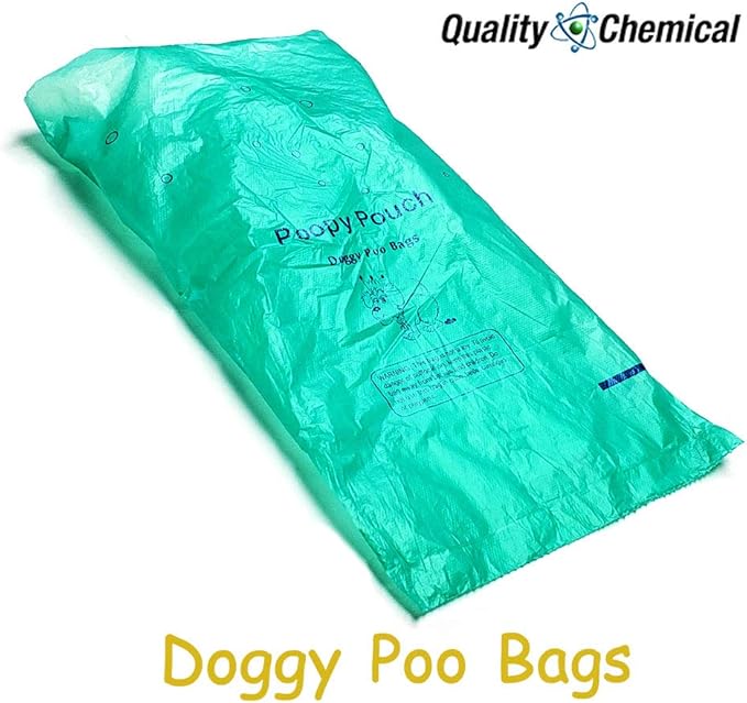 Quality Chemical Retriever Doggy Pot Litter Bag Refills. 8" x 13" Unscented. 10 boxes of 200, 2,000 bags PP-RB-200