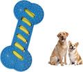 TPR Teeth Grinding Bones for Dog Toys, Bite Resistant Interactive Training, Durable Toys for Puppies, Chewing Bones for Dogs, (Blue)