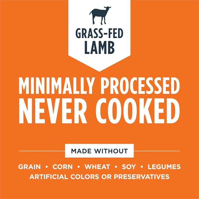 Instinct Freeze Dried Raw Meals, Natural Dry Dog Food, Grain Free - Grass Fed Lamb, 24 oz. Bag
