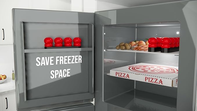 Kong Freezer Holder with Built in Plugs Kong Stand Dog Enrichment (Large)