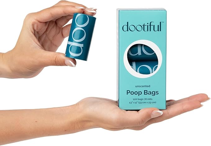 Dog Poop Bags - 240 Unscented Bag, 65% Recycled Materials, Tear Resistant Pet Bags for Poop - 16 Rolls, 100% Leak Proof - Extra Thick, Eco-Friendly Doggie Waste Bags for Hassle-Free Cleanup - Outdoor
