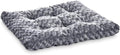 Amazon Basics Cat and Dog Bed and Crate Pad, Machine Washable, Indoor, 46 x 29 x 4 inches, Gray