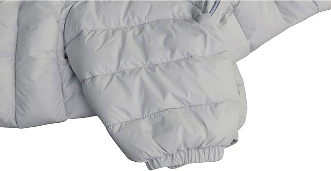 LoveLongLong Dog Coat - Warm & Waterproof Dog Jacket, Zippered & Adjustable, Reflective, Off White, Sizes S, M, L
