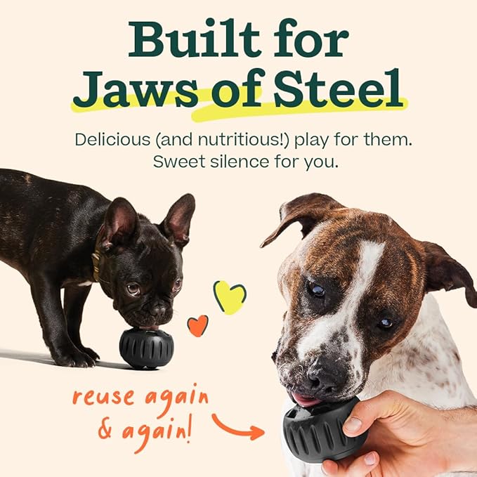 WOOF Power Chewer Pupsicle - Durable, Long-Lasting Dog Chew Toys for Aggressive Chewers - Keep Your Pup Busy - Easy to Clean - Toys for Medium and Large Dogs 25-75 lbs