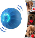 Alizure Dog Ball, Dura Spin Smart Dog Ball, Automatic Rolling Balls for Dogs Interactive Dogs Toys for Aggressive Chewers (Blue)