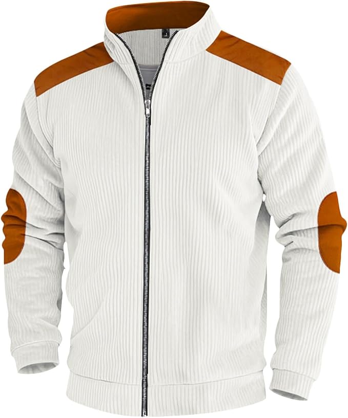 Men's Jacket for Winter Autumn Outdoor Windproof Coat Casual Fashion Zip Up Jacket