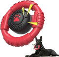Tough Dog Toys for Aggressive Chewers Large Breed, Indestructible Nylon Rubber Squeaky Chew Toy for Big Dogs, Heavy Duty Super Chewer for Pitbull