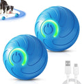 Moving Dog Ball, 2026 New 2Pcs Automatic Vibrating Dog Ball Toy, Smart Bouncing Shaky Balls Toy for Dogs, Interactive Jumping Dogs Balls That Moves on Its Own for Small Dogs (Blue)