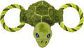 Jolly Pets Jolly Tug-a-Mal Turtle Tug/Squeak Toy, Extra Large (JTA75)