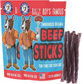Bully Boy's Famous Beef Sticks Dog Treats | Free from Wheat, Corn, Soy, or Gluten | USA Sourced Ingredients | with Smokehouse Beef | Made in Utah | 7 oz - 2 Pack