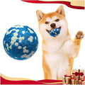 Dog Balls, Indestructible Tennis Balls for Dogs, Durable Bouncy Dog Toy Balls for Aggressive Chewers, Interactive Dog Toys for Fetch Game, Lightweight Floating Dog Toys