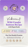 Bundle x Joy Vibrant Salmon Probiotic Dog Food Dry, 4lb Bag, Allergy and Gut-Friendly Adult Kibble for Digestive Health with Wild-Caught Salmon, 20 Plant Based Superfoods, Beef and Poultry Free