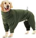 Dotoner Pullover Dog Sweater with Leash Hole - High Collar Cold Weather Vest for Large Dogs - Indoor & Outdoor Use