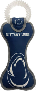 Pets First NCAA Penn State Nittany Lions Dental Dog TUG Toy with Squeaker. Tough PET Toy for Healthy Fun, Teething & Cleaning Pets Teeth & Gum