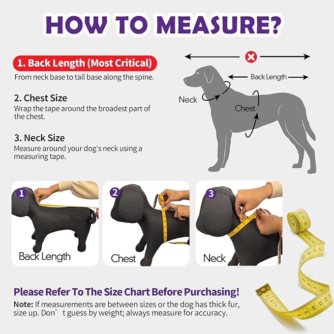 Dog Raincoat Reversible, Single Side Slicker Poncho Adjustable Waterproof Dog Rain Jacket with Leash Hole/Reflective Stripe Hooded Snowproof Windproof Clothes for Medium to 2X Large Dogs, M