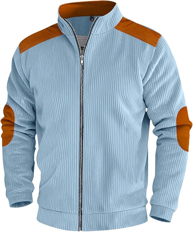 Men's Jacket for Winter Autumn Outdoor Windproof Coat Casual Fashion Zip Up Jacket