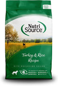 NutriSource Dry Dog Food, Turkey and Rice, 4LB