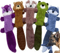 Jalousie 5 Pack Stuffingless Dog Crinkle Paper Toys Dog Toy Dog w/Durable Liner No Stuffing Dog Toy - Dog Toys for Pets Dogs No Stuffing Dog Crinkle Sound Toy for Medium Large Dogs