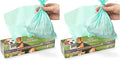 BOS Odor-Sealing Dog Poop Bags for Pet Waste - Disposal Doggy Bags - Scent & Smell Free (100Bags) [Size: XS, Color: Light Mint Green] (Pack of 2)