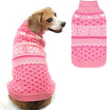 SCENEREAL Dog Sweaters for Small Medium Dogs - Soft, Warm Turtleneck Small Dog Sweater, Ugly Knit Dog Christmas Outfits for Dachshund, Chihuahua, Pug, Yorkie,Winter Pet Clothes Male Female