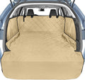 Veckle Cargo Liner, SUV Cargo Cover for Dogs with Side Flaps Hammock Water Resistant Nonslip Dog Seat Cover Area Protector Scratchproof for SUVs Sedans Vans