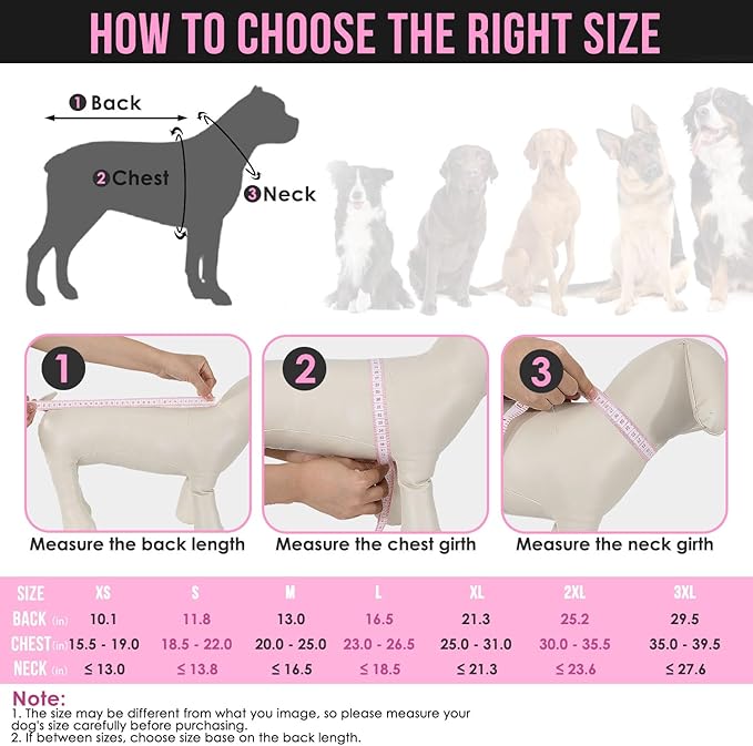 SlowTon Dog Raincoat, Adjustable Dog Rain Jacket Clear Hooded Double Layer, Waterproof Poncho with Reflective Strip Straps and Storage Pocket for Small Medium Large Dogs Puppies(FU XL)