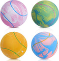 SCHITEC Dog Squeaky Toy Balls, Puppy Tennis Balls for Fetch Play, Interactive Latex Squeak Pet Toy for Puppies Mini Breed Small Dogs