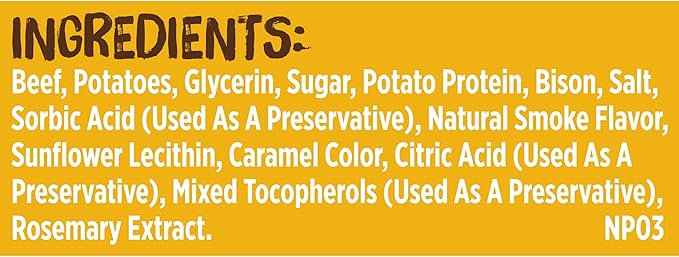 Nutrish Rachael Ray Burger Bites Dog Treats, Beef Recipe with Bison, 5 oz. Pouch, 5 Count