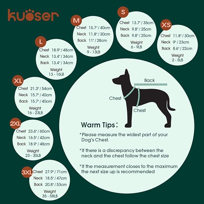 Kuoser Dog Sweater, Pet Cable Knitted Pullover Puppy Warm Clothes, Doggy Turtleneck Classic Knitwear Soft Thickening Doggie Outfit, Cold Weather Thermal Wear for Large Size Dogs, Blue 2XL