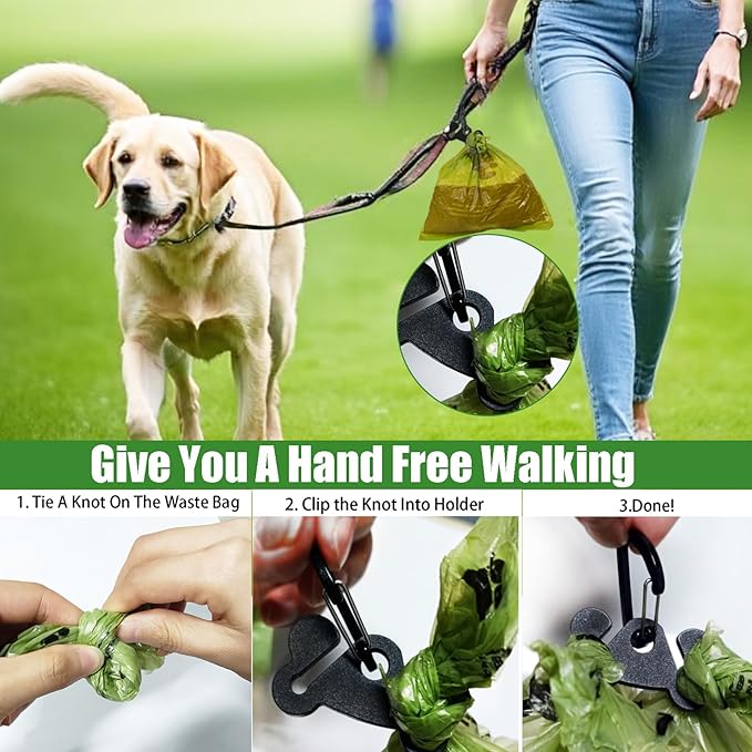 Dog Waste Bag Dispenser Pet Poop Bags Holder for Doggie Waste Bags Dispensers Soft Fabric Zipper Small Doggy Puppy Pouch for Leash Accessory Attachment with Carrier,No-puxfb