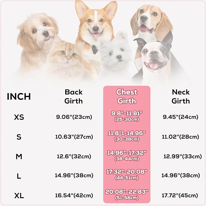 EMUST Dog Feece Jacket, Soft Dog Vest Warm Cold Weather Coats for Small Medium Dogs Boy or Girl for Fall Winter, Cream, L
