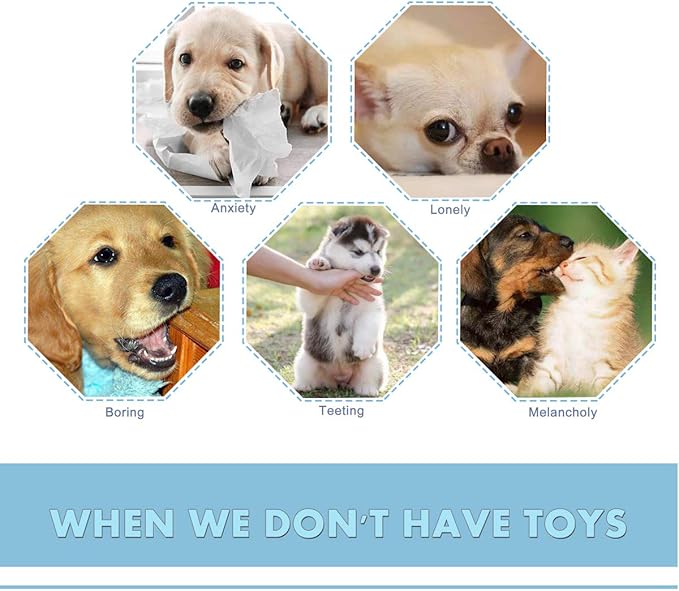 Dog Rope Toys for Small Dog, Interactive Chew Toys for Puppy, Tug of War Toy, Teeth Cleaning Toy Gift Set for Medium Dogs (5 Pack)
