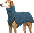 Esobo Warm Pet Clothes Winter Dog Coat Soft Shirt Vest for Small Medium Large Dogs (XX-Small, Lake Blue)