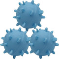Dog Balls ，2.3” Heavy Duty Squeaky Dog Toys for Small Medium Large Dogs Squeaky Toy Balls 3 Pcs (Blue)