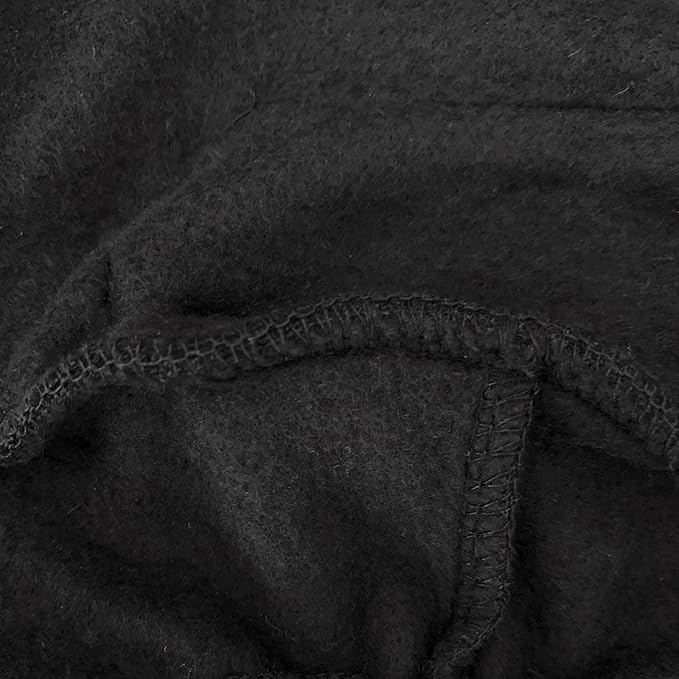 Dog Hoodie Security Clothes Tracksuit 4 Legs Jumpsuit Fleece Sweater Winter Sweat Shirt Warm Cotton Hoodies for Small Dog Medium Large Cat Black 4XL