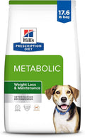 Hill's Prescription Diet Metabolic Weight Management Lamb Meal & Rice Formula Dry Dog Food, Veterinary Diet, 17.6 lb. Bag