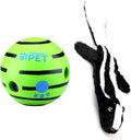 Wobble Giggle Ball and Plush NO Stuffing Squeaky Toy Combo (Skunk)