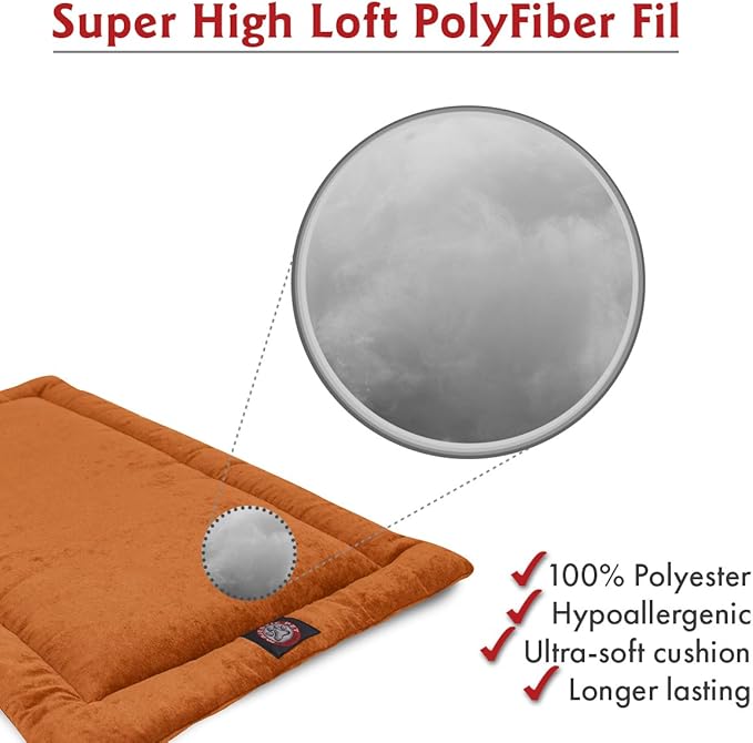 48" Villa Orange Crate Dog Bed Mat By Majestic Pet Products