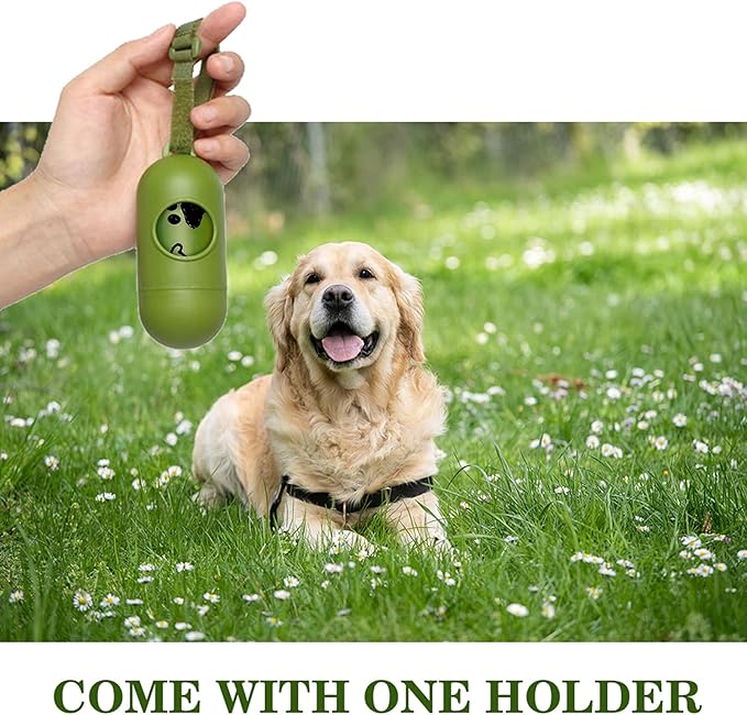 Dog Poop Bag Biodegradable - 540 Count Dog Waste Bags with Dispenser, Extra Thick Strong Leak Proof Poop Bags for Dogs Doggy | Scented