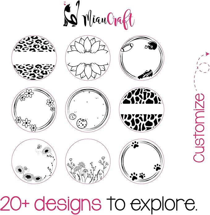 Super Customizable Pet Tags ID for Cats & Dogs | Cat tag: Durable Stainless Steel. Custom Engraved Dog Tags for Collars, Harnesses & Leashes | Many Fonts & Design (Champagne, Round)