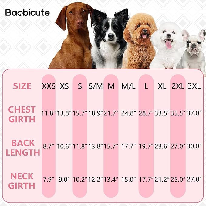 2 Pack Dog Hoodie Sweaters for Small Medium Dogs Warm Dog Clothes for Large Dogs Soft Waffle-Like Laminated Sweatshirt Bulldog (Pink, XS (Back: 10",Chest: 13", Neck: 9"))