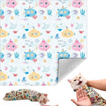 Cat Grooming Wrap, Self-Adherent Soft Cat Blanket to Wrap, Nail Clipping, Anti-Bite, Anti-Scratch, Anti-Escape Calming Wrap